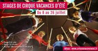 Stages de cirque pour enfants - Vacances d'été du 15 au 19 Juillet. Du 15 au 19 juillet 2019 à Aix en Provence. Bouches-du-Rhone.  09H00
